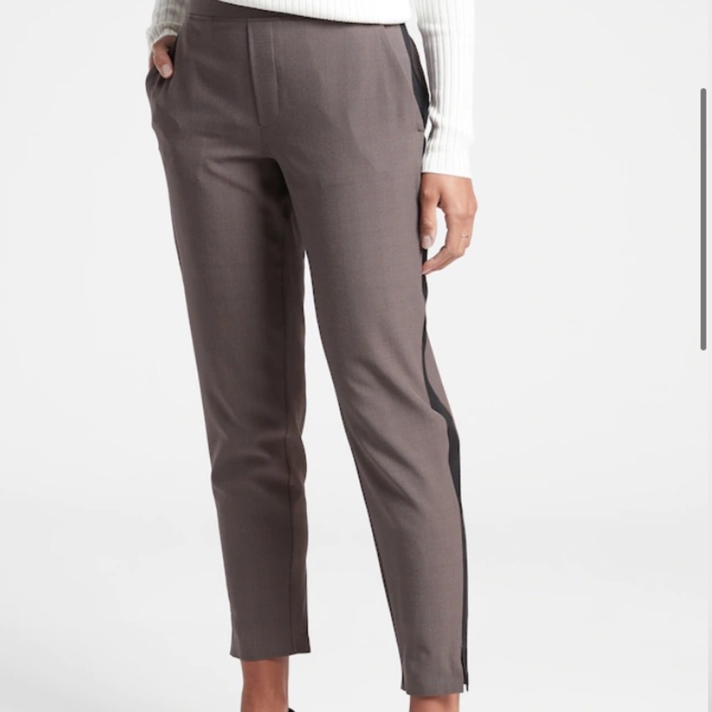 Athleta Brooklyn Plaid Ankle Pant